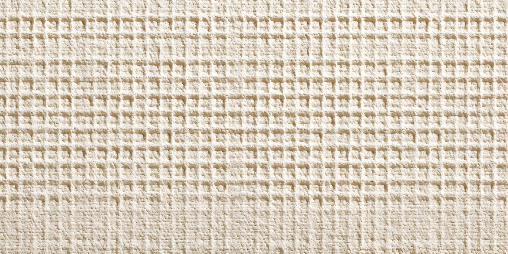 Beige Textured Fabric Background Seamless Pattern photo