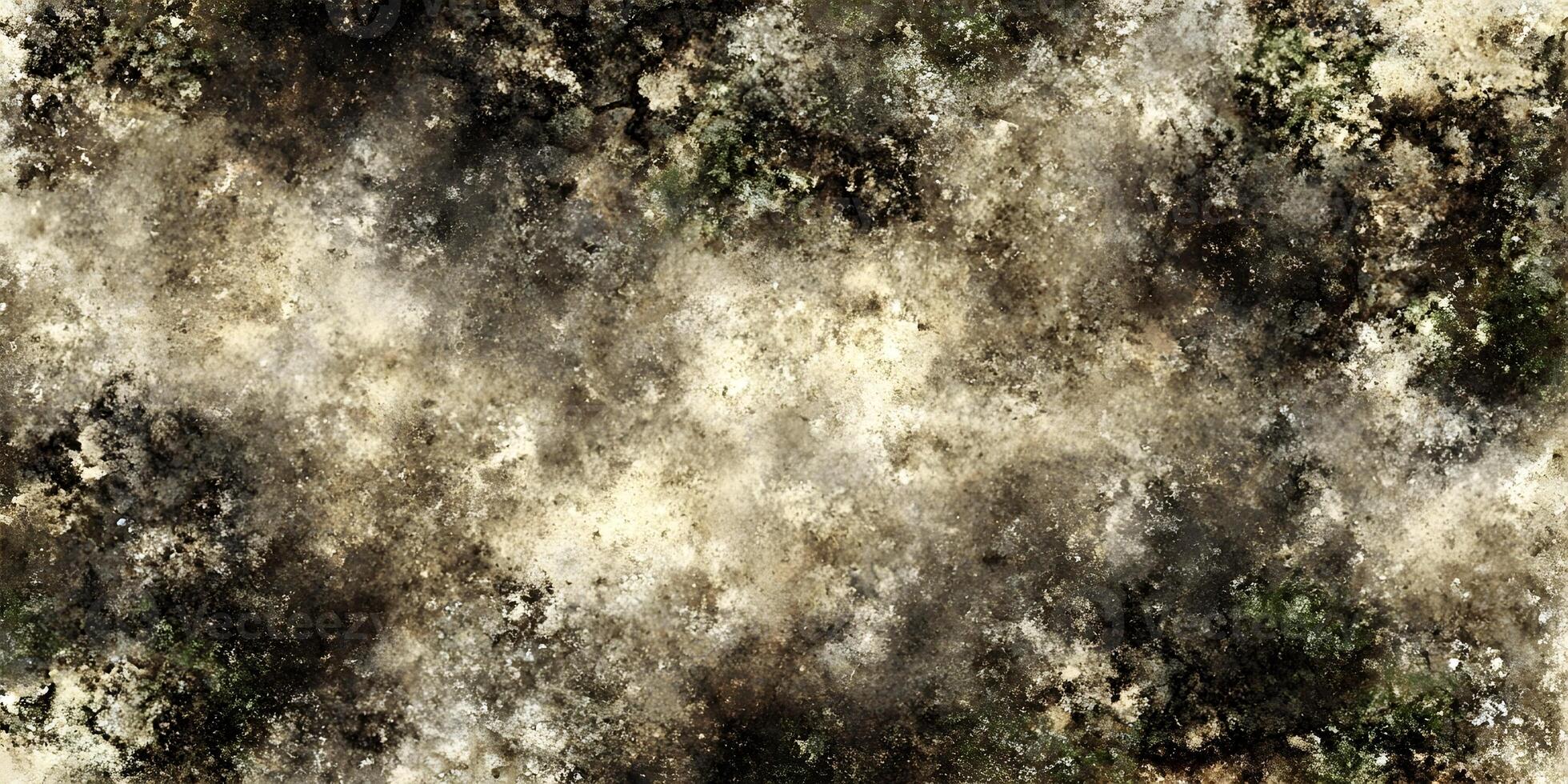 Grunge Brown Beige Stone Texture Background Old Wall Surface Dirty Pattern Design photo