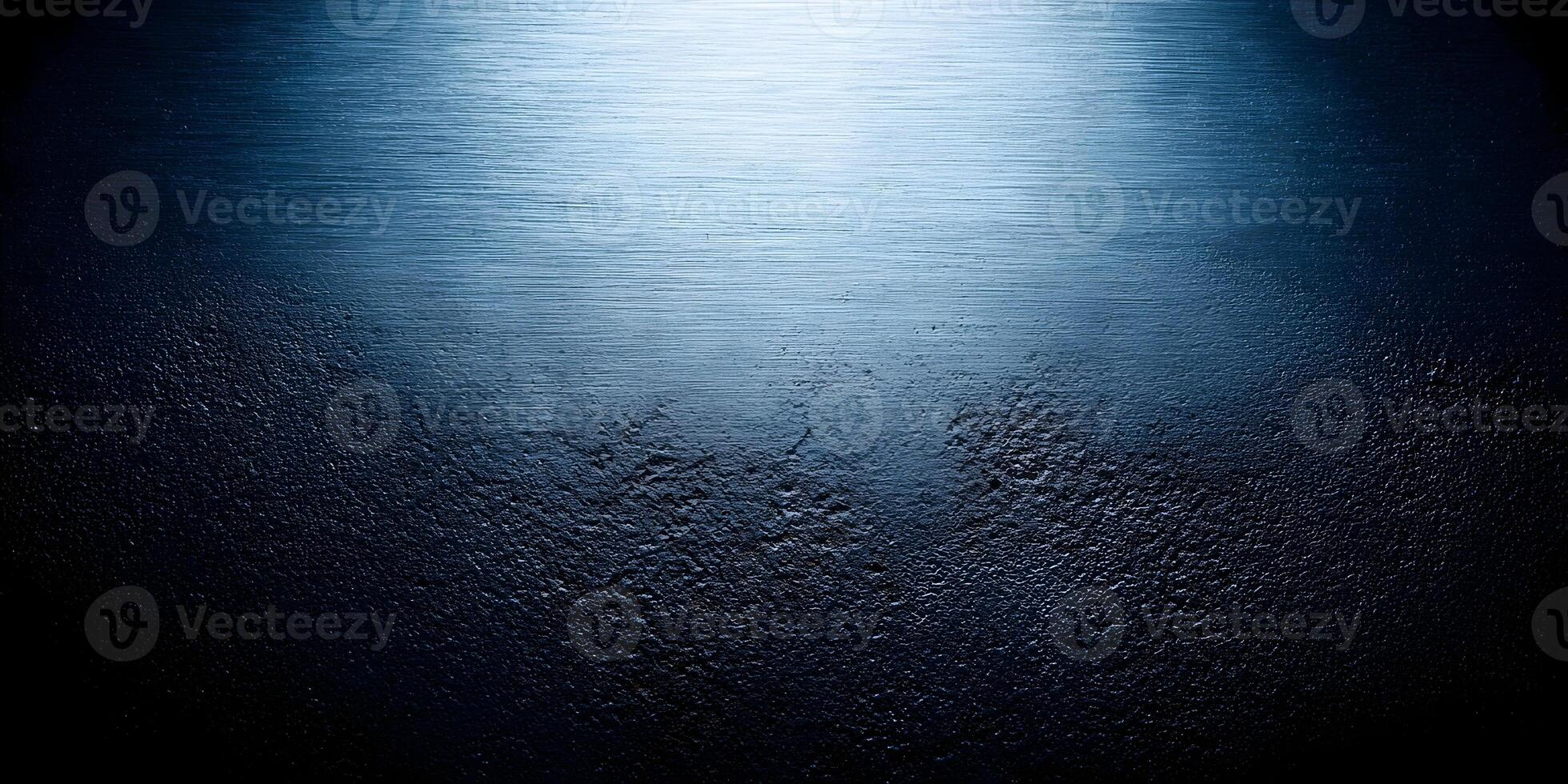 Dark Blue Textured Background Brushed Metal Surface photo