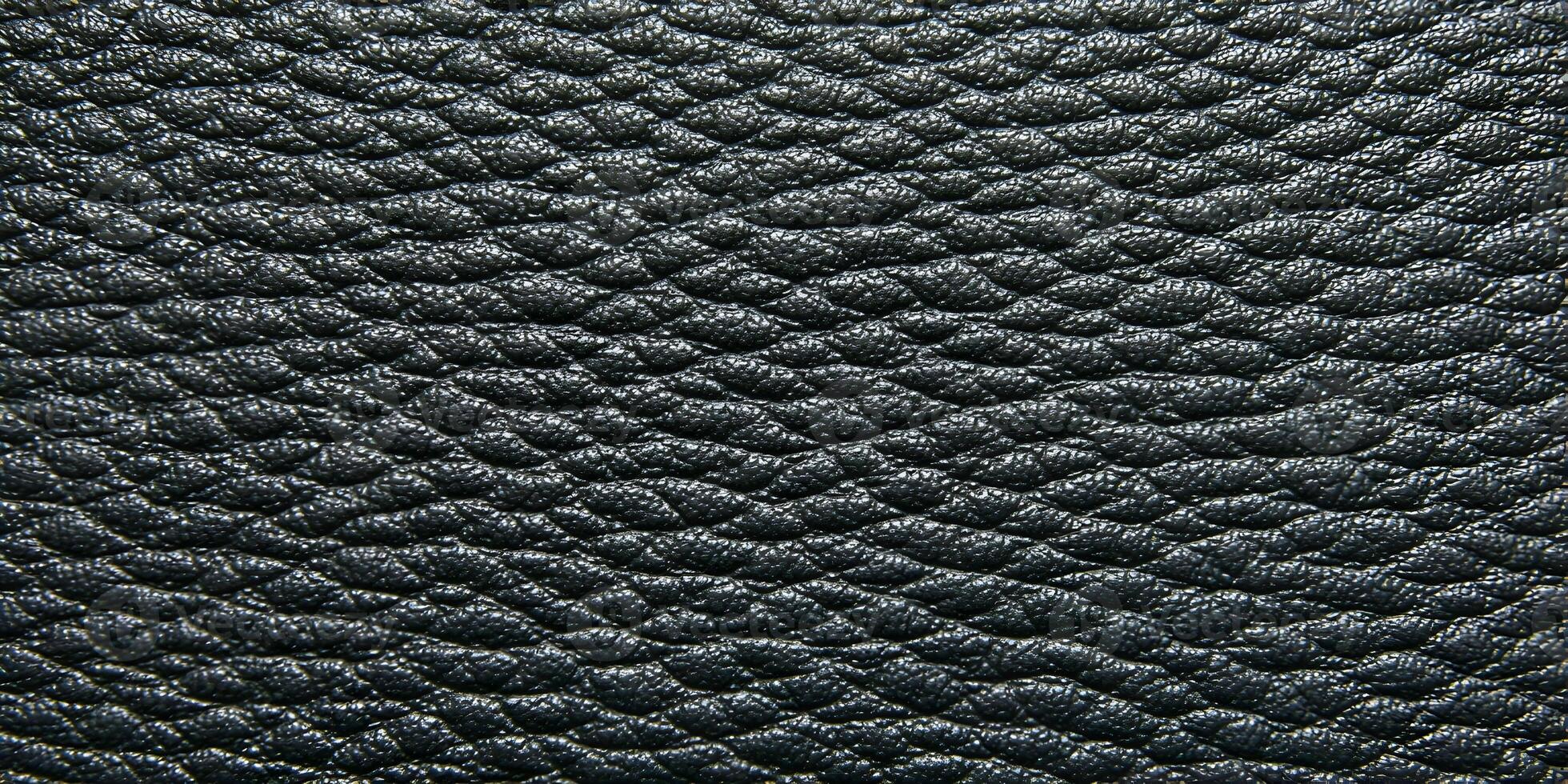 Dark Gray Pebble Leather Texture Close Up Detailed Background photo