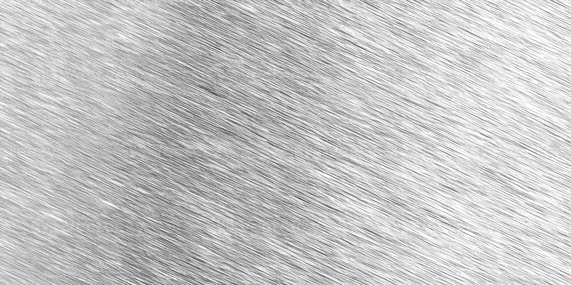 Brushed Metal Texture Diagonal Lines Gray Background photo