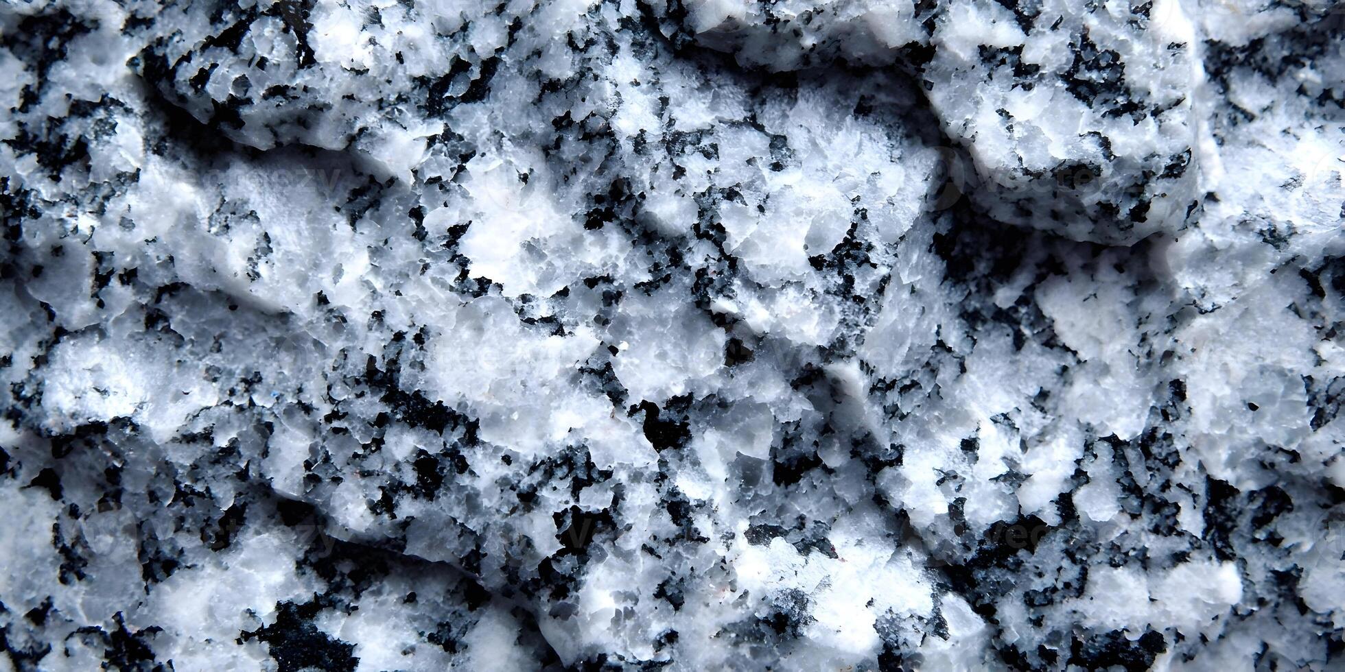 Closeup Granite Stone Texture Blue White Gray Background photo