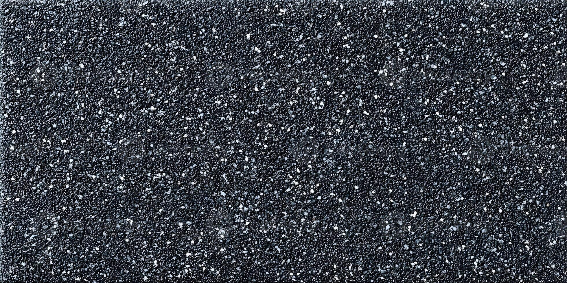 Dark Gray Pebble Texture Seamless Pattern Small Stones Background photo