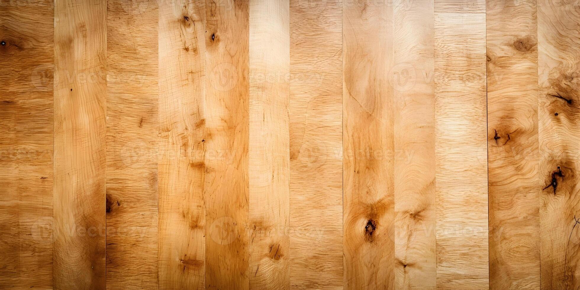 Light Brown Wooden Planks Background Texture Seamless Oak Wood Grain photo
