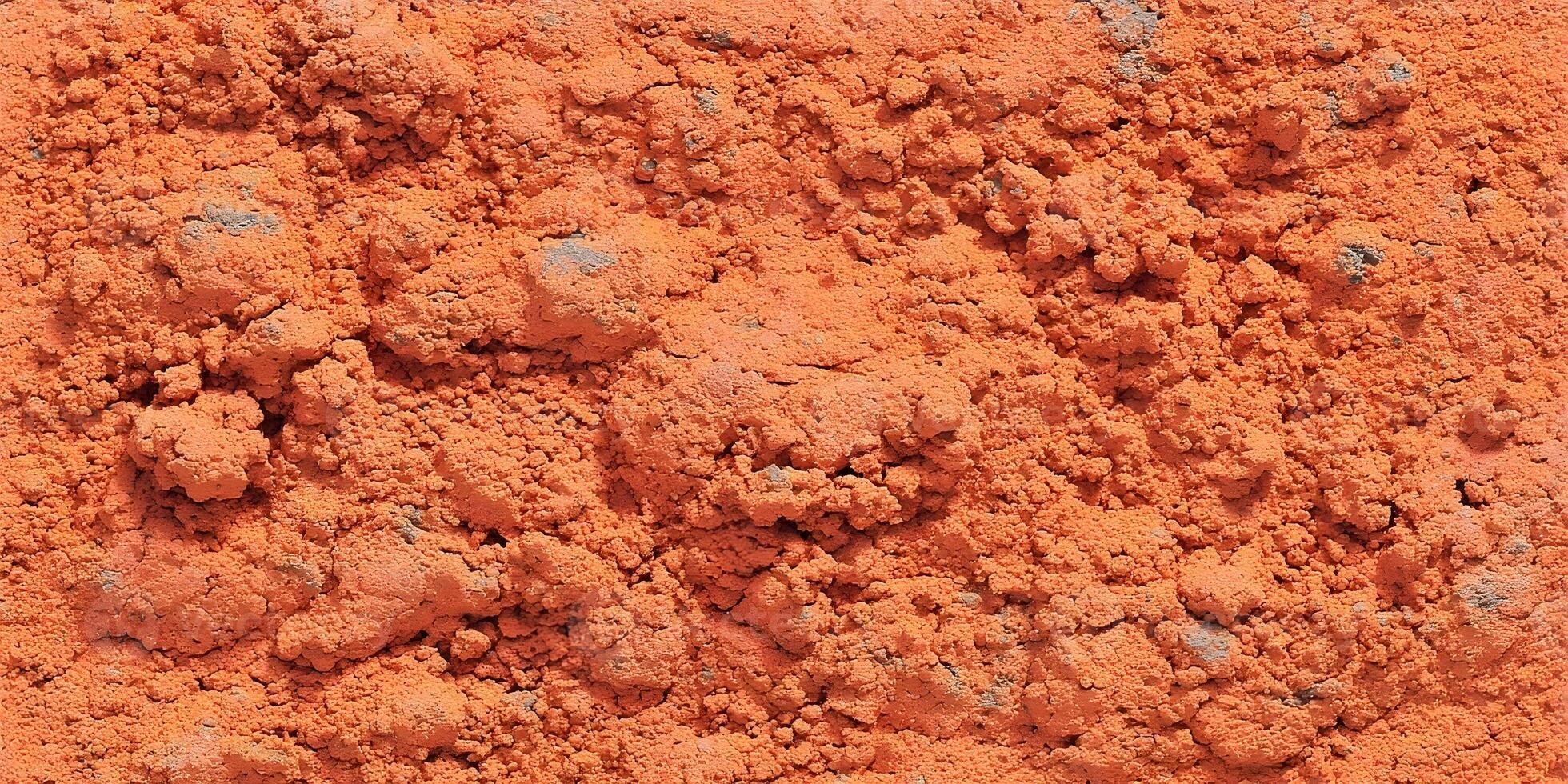 Orange Textured Surface Background Reddish Brown Granular Material Close Up photo