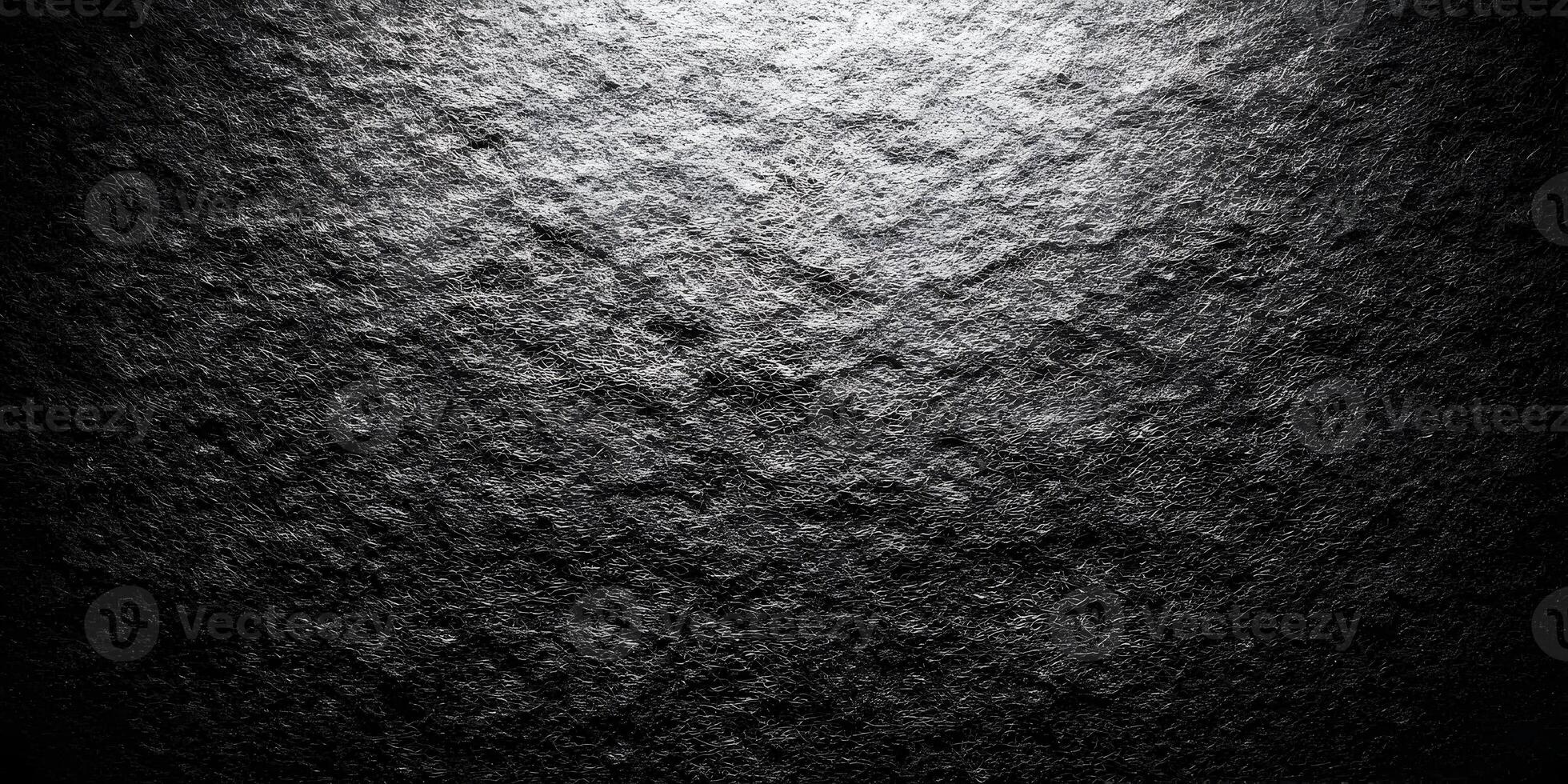Dark Gray Textured Background Illuminated Surface Rough Texture Detailed Grey Pattern photo