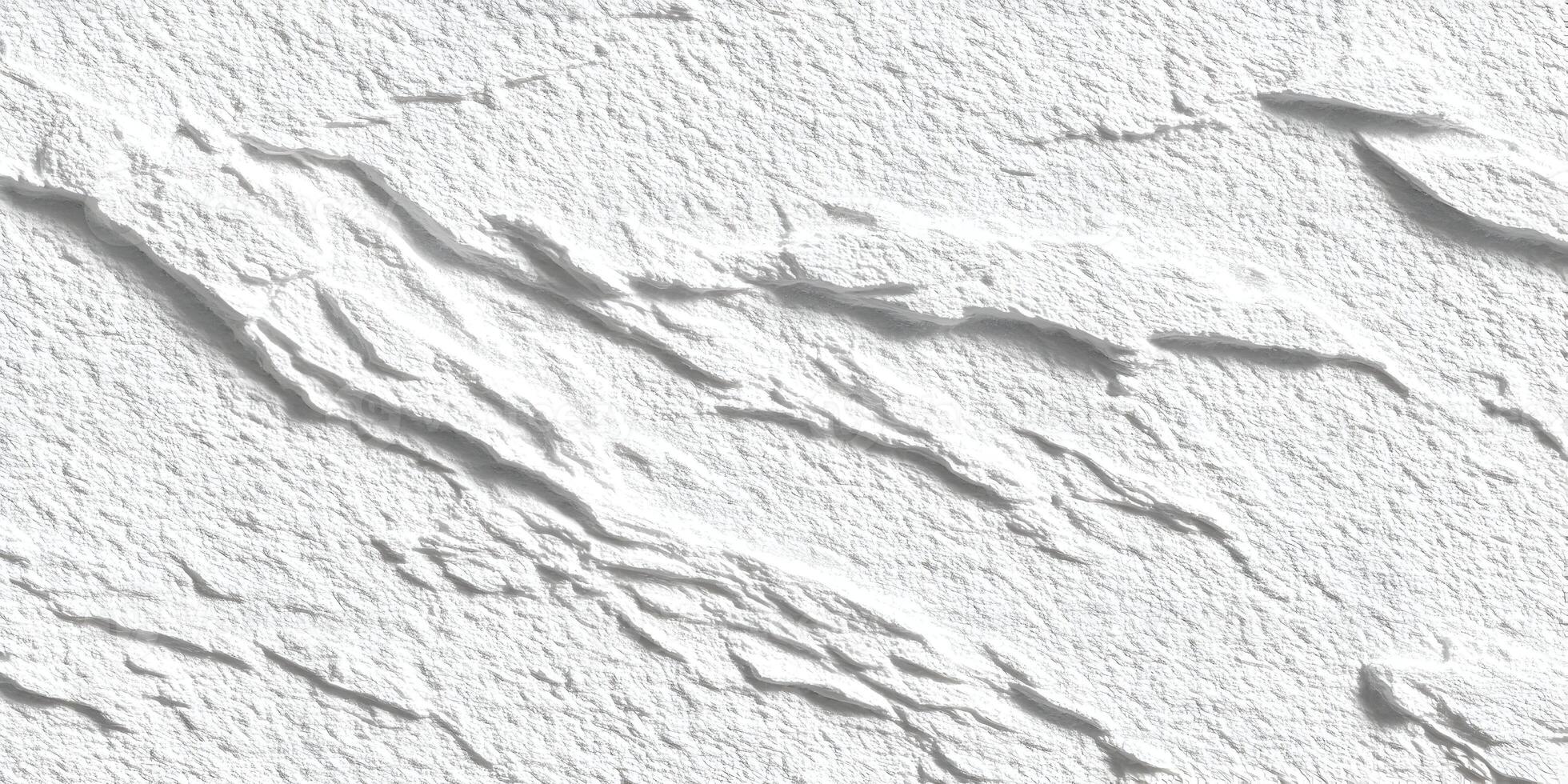 White Stone Texture Seamless Pattern Rough Surface Background photo