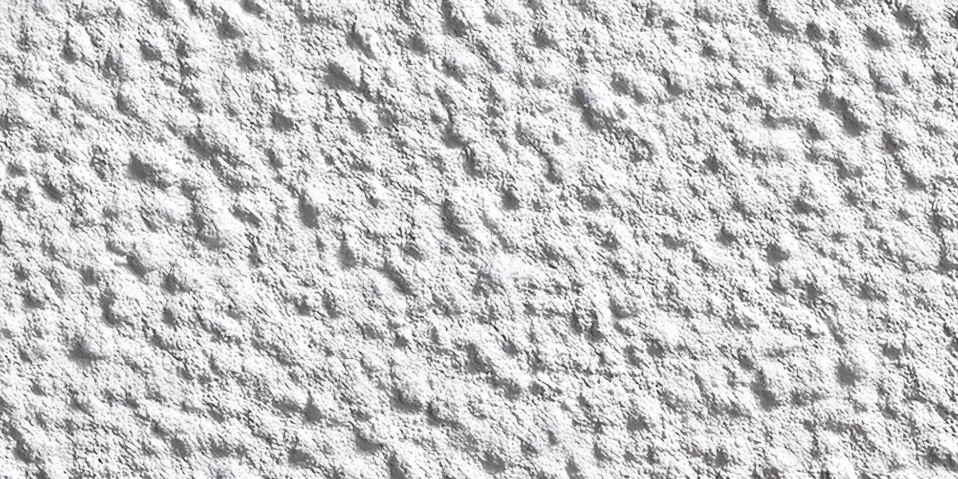 White Textured Wall Surface Seamless Pattern Greyish Stucco Background photo