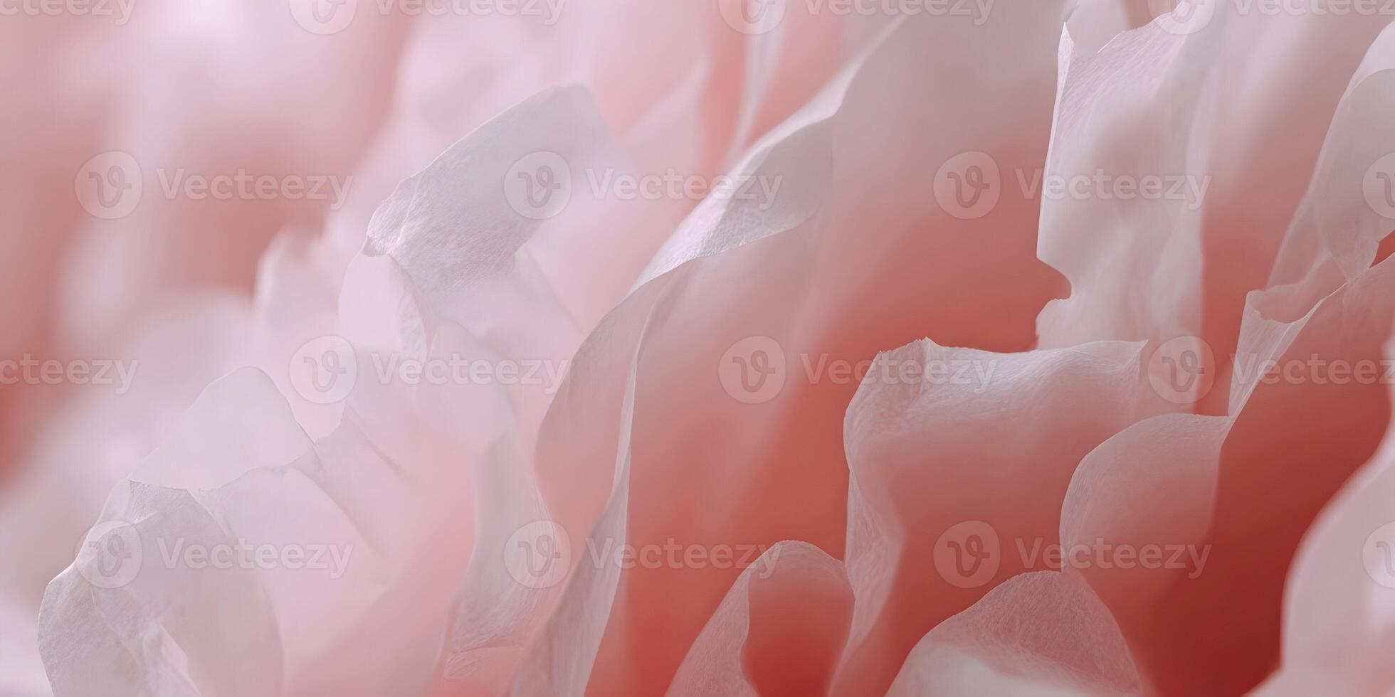 Closeup Pink and Coral Crepe Paper Texture Background photo