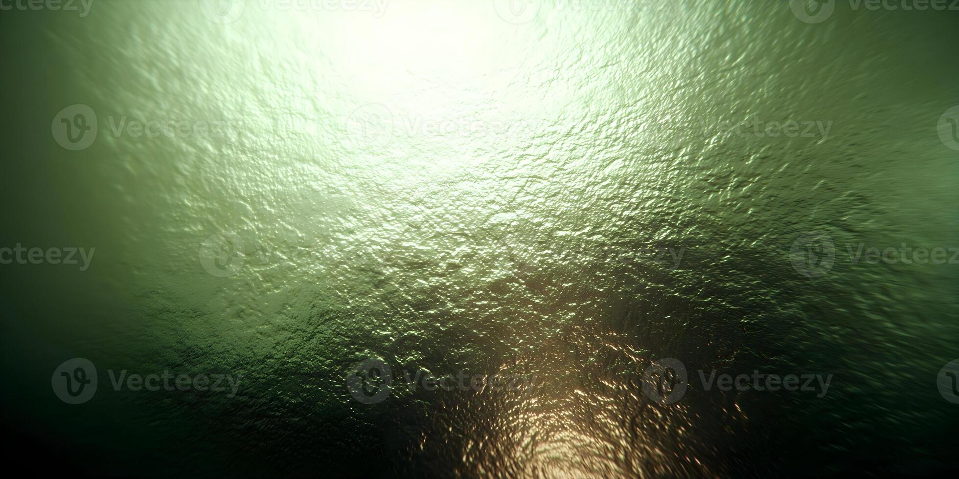 Green Textured Background Illuminated Surface Rough Texture Gradient Design photo