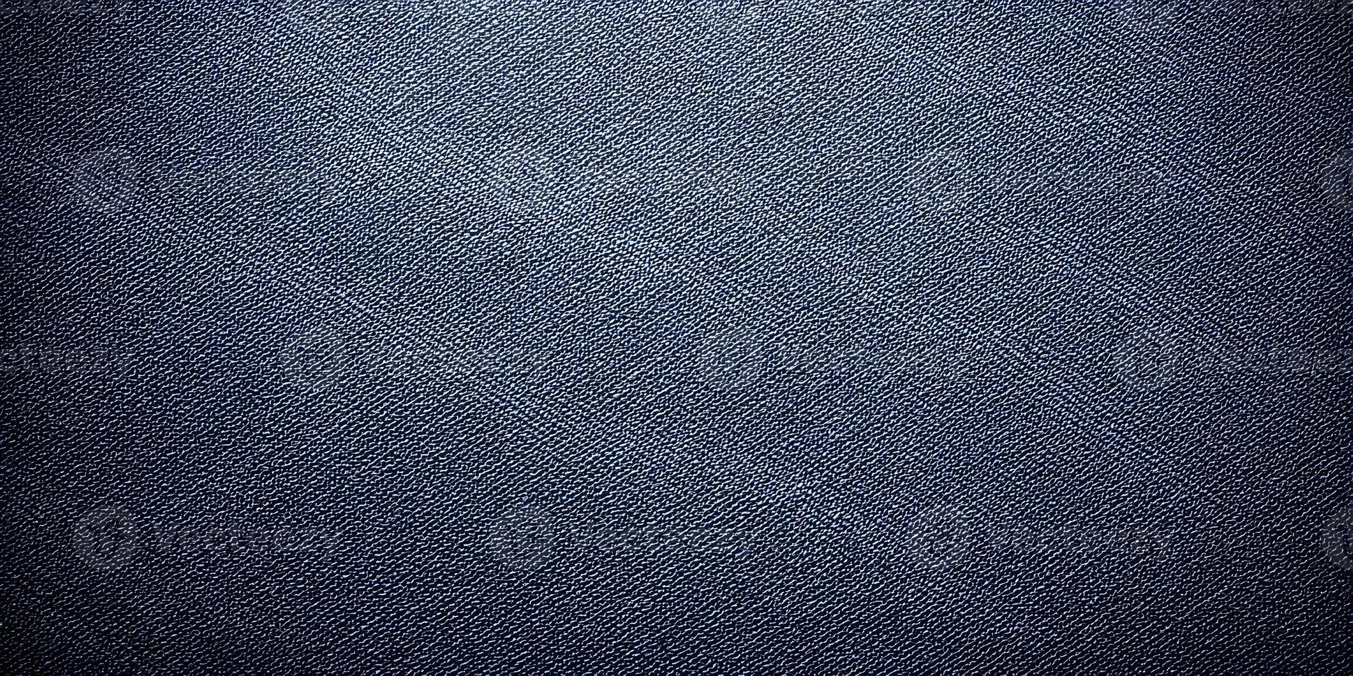 Dark Blue Textured Background Leather Grain Surface Pattern photo