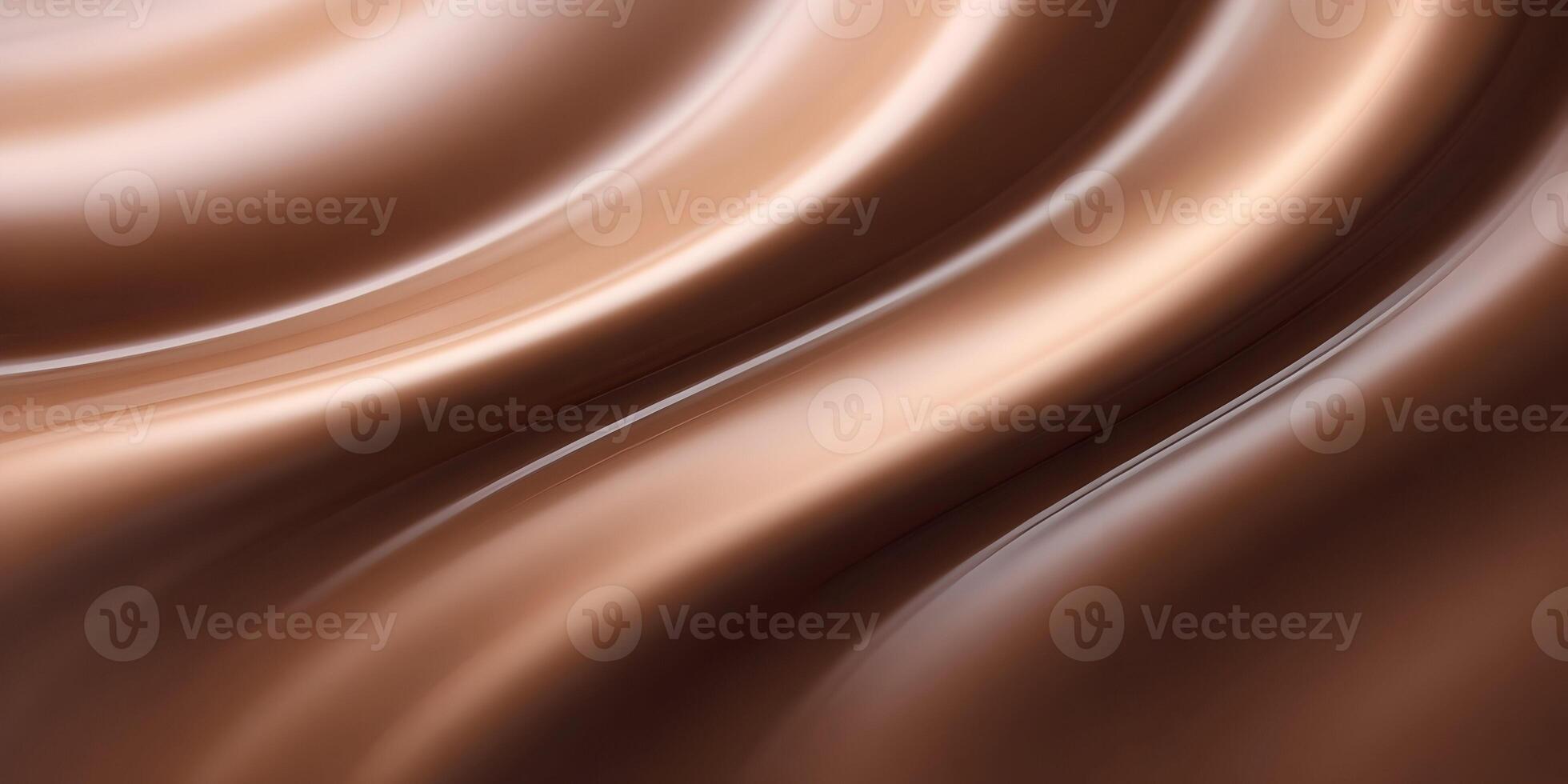 Smooth Chocolate Syrup Swirls Background Image photo