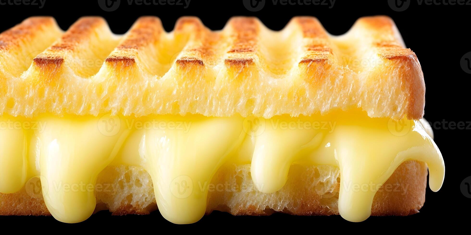 Grilled Cheese Sandwich Melted Cheese Closeup Food Photography photo