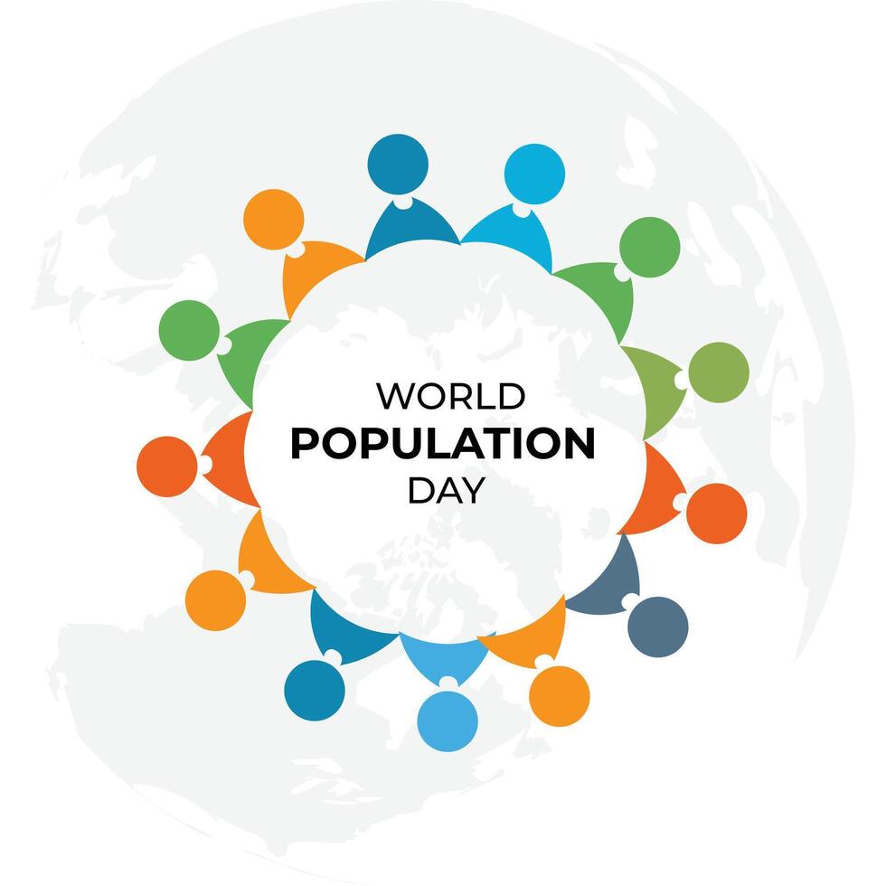 World Population Day vector