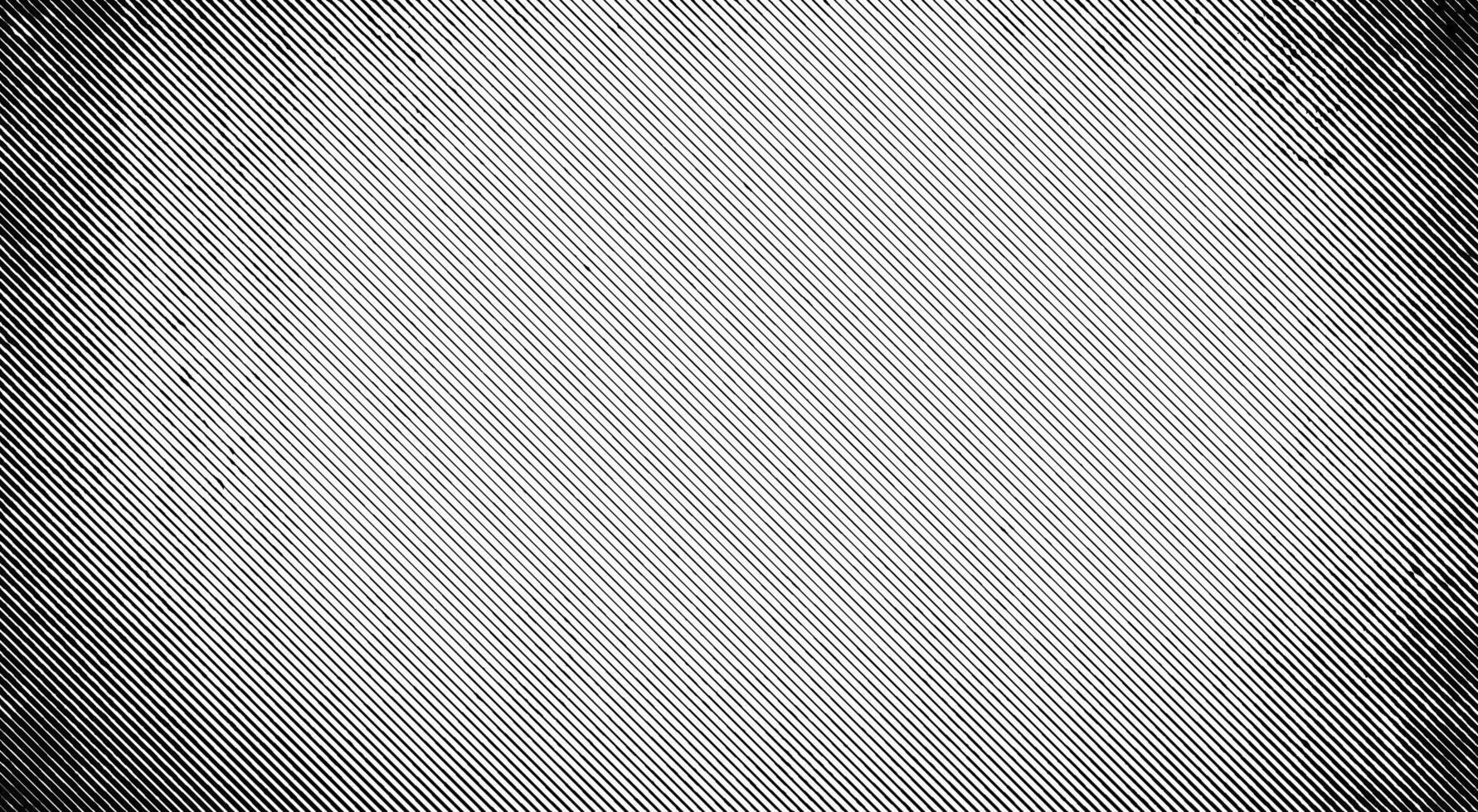 Diagonal line pattern vignette design with black and white stripes. Modern gradient effect abstract design background. vector