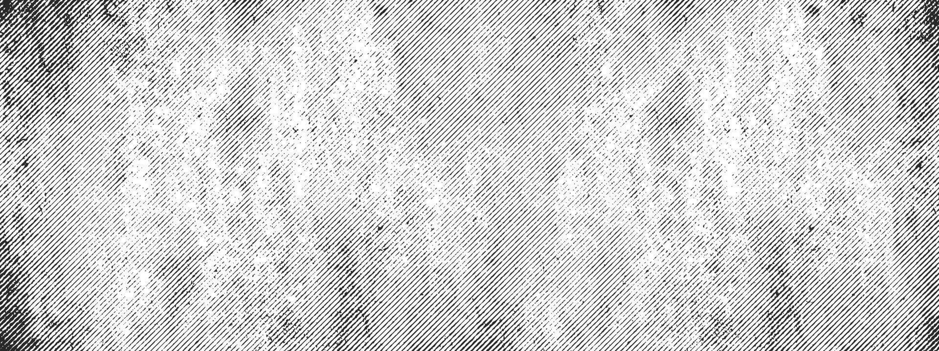 Grunge line hatch halftone abstract pattern. Isolated retro frame with grainy halftone, noise, and subtle hatching effect. Diagonal scratch lines and worn surface. vector