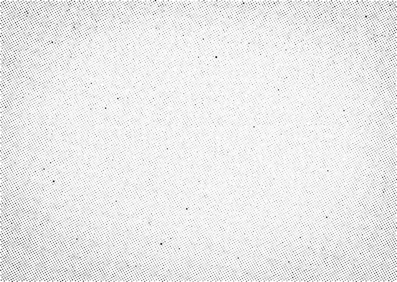 Halftone dot pattern with a smooth gradient effect. Subtle vignette effect with fading black dots on white background. vector