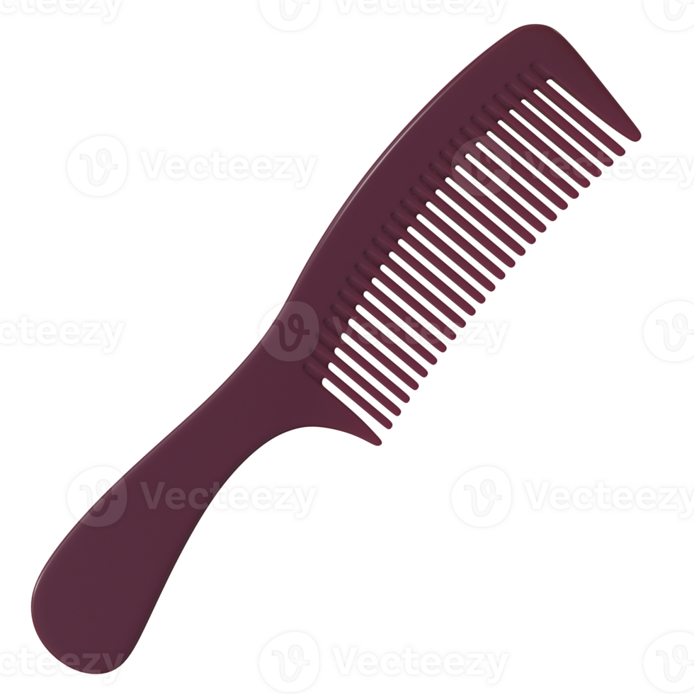 comb 3d model png