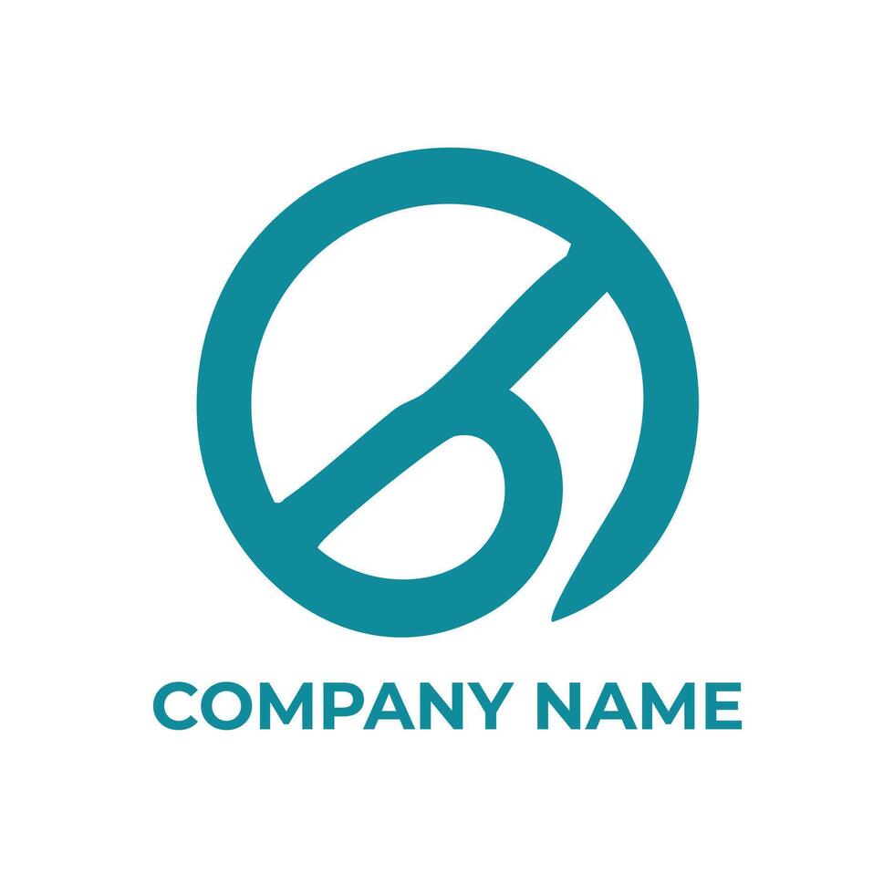 company logo for brand identity and logo design vector