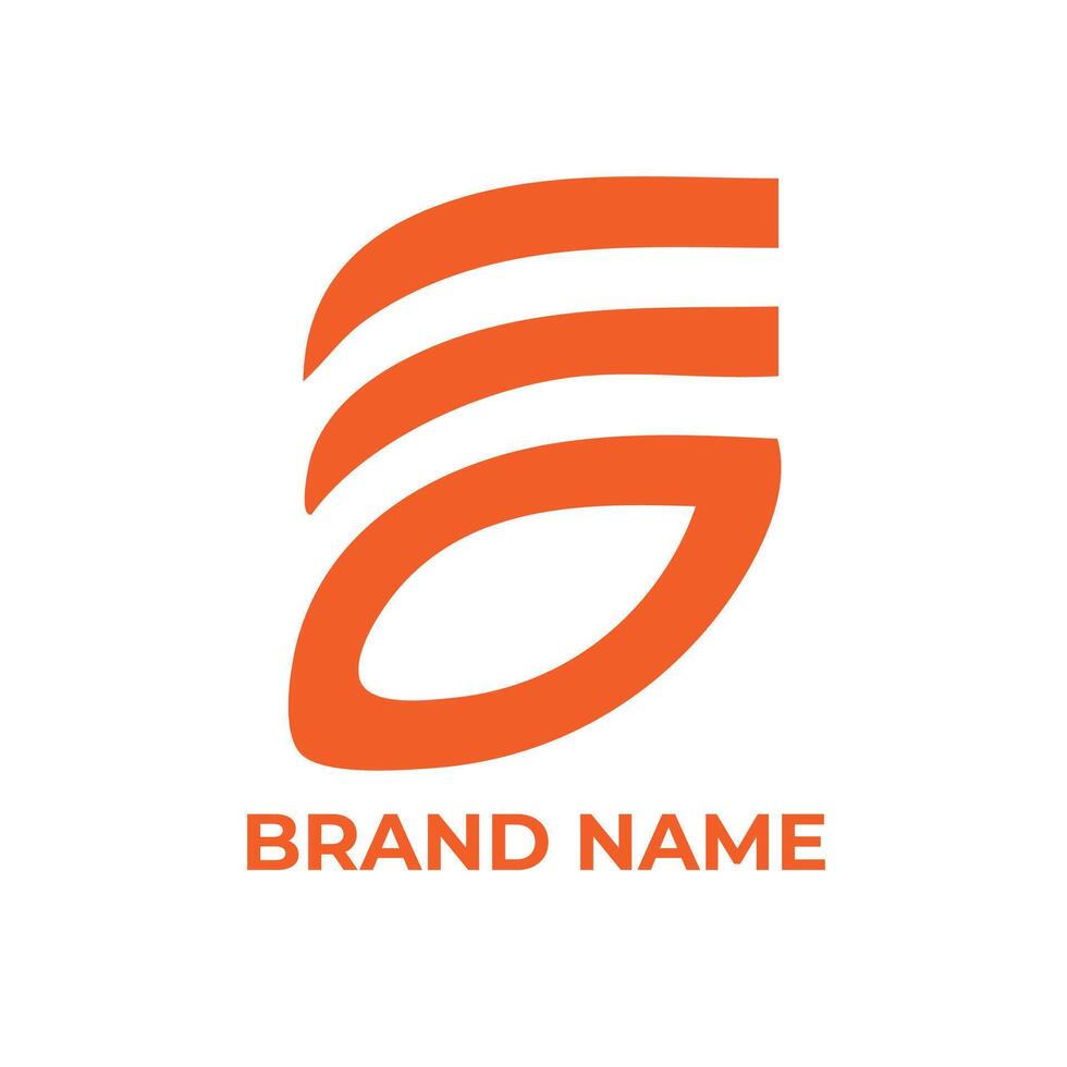 Modern logo for your brand vector