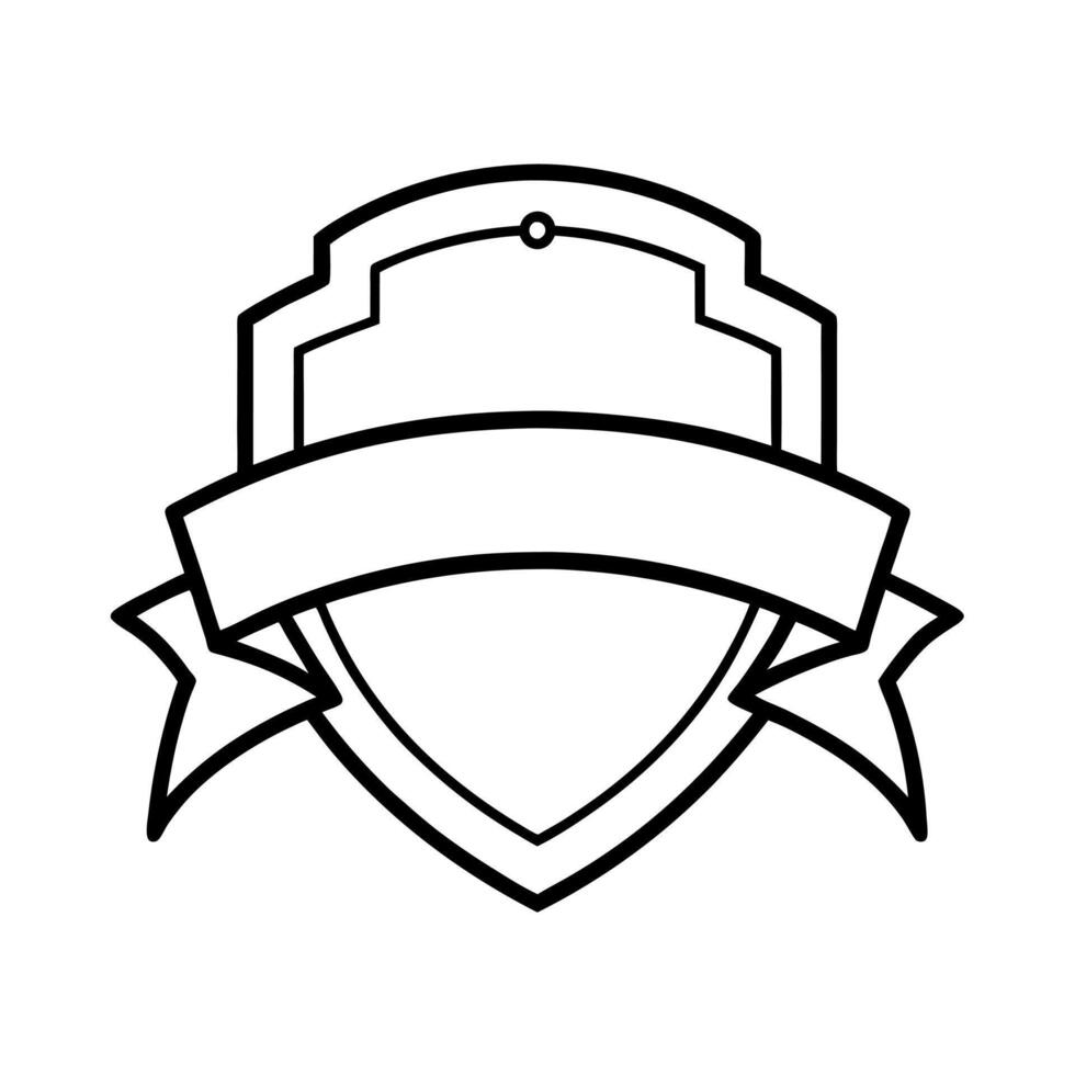 Banner Line Art Vectors Outline Illustration