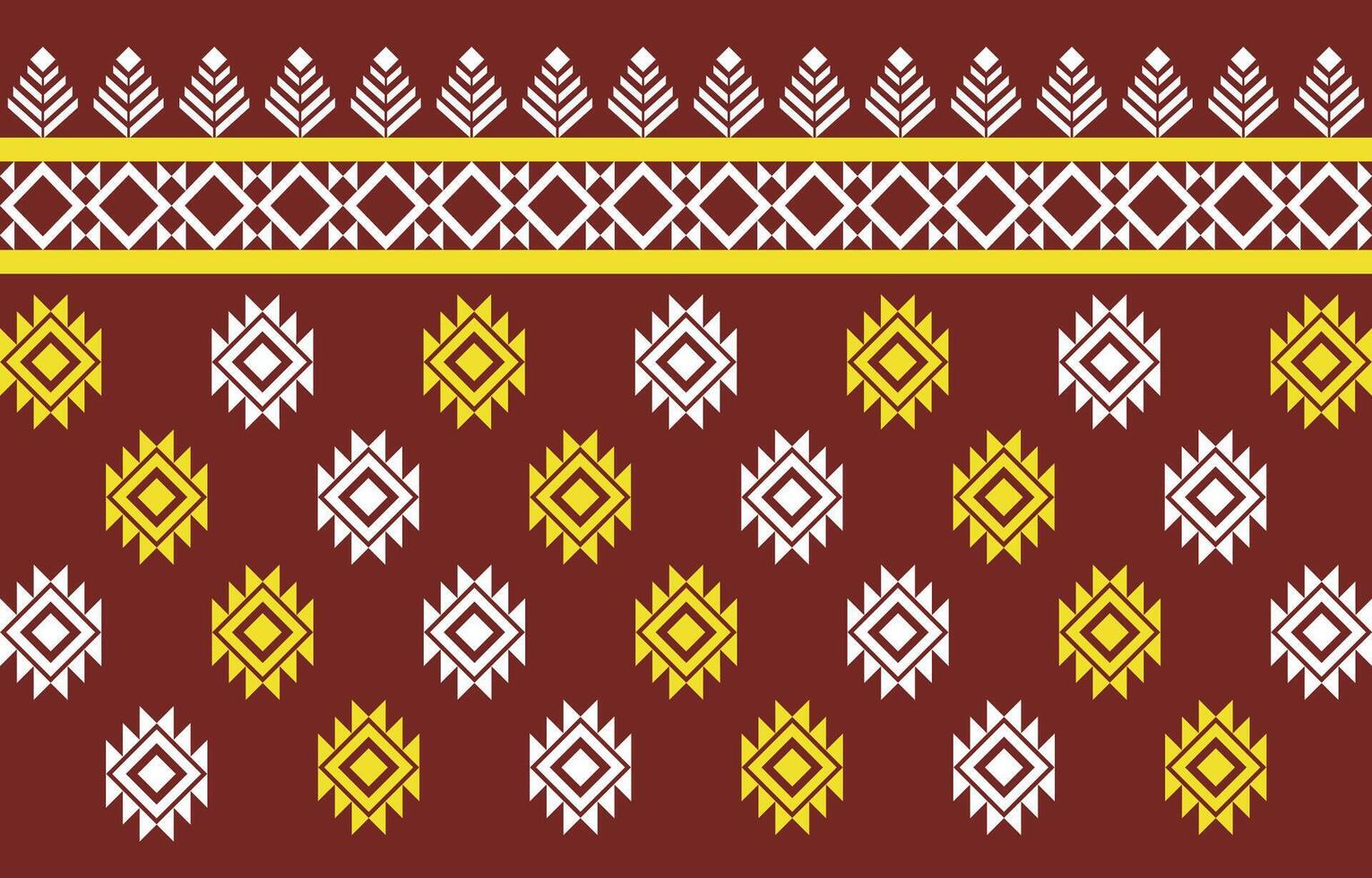 A vibrant, seamless geometric pattern inspired by traditional ethnic designs. vector