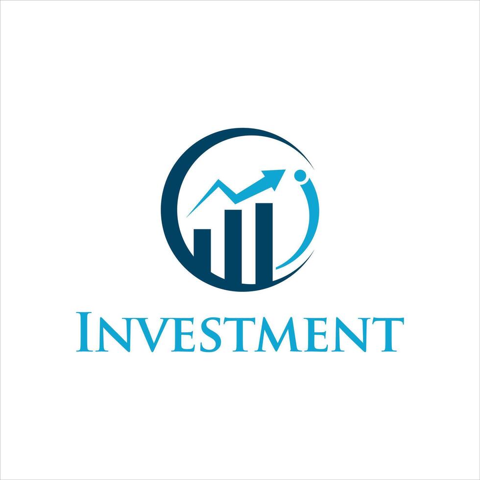 Investment and Financial Growth Concept with Charts and Arrows vector