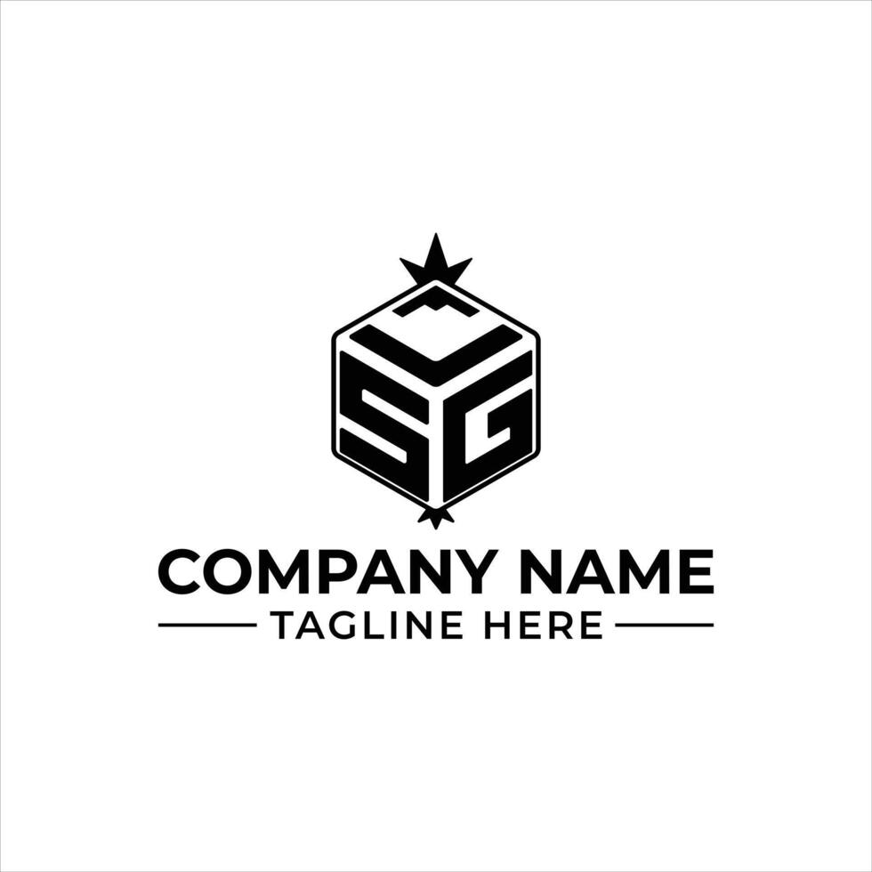 Stylish LVG SG Monogram Logo for Business Branding vector
