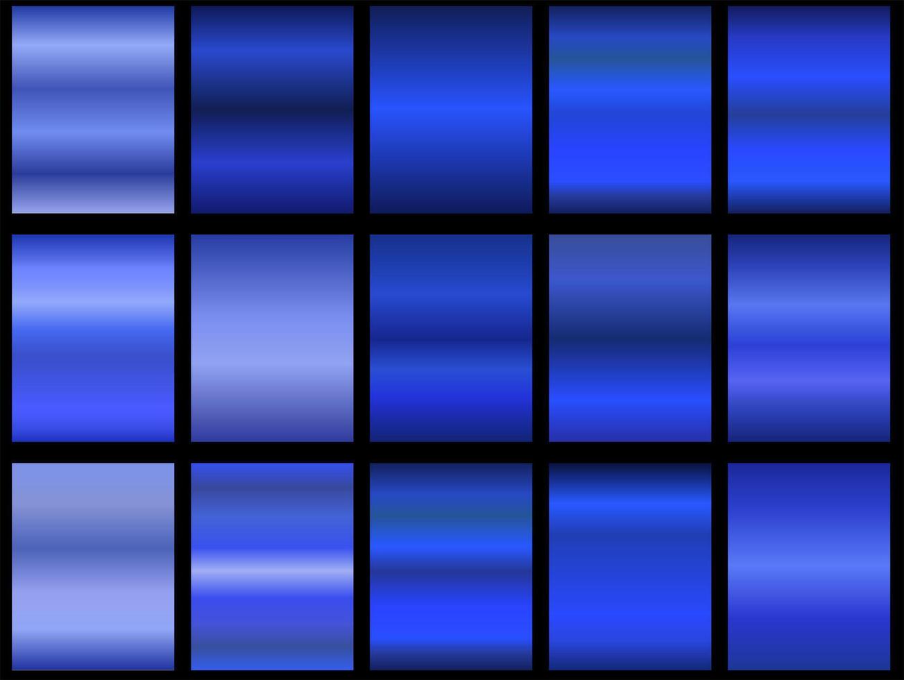 Blue gradient.Colorful gradients with shiny metallic texture for design of covers, banners, posters and other creative projects. vector