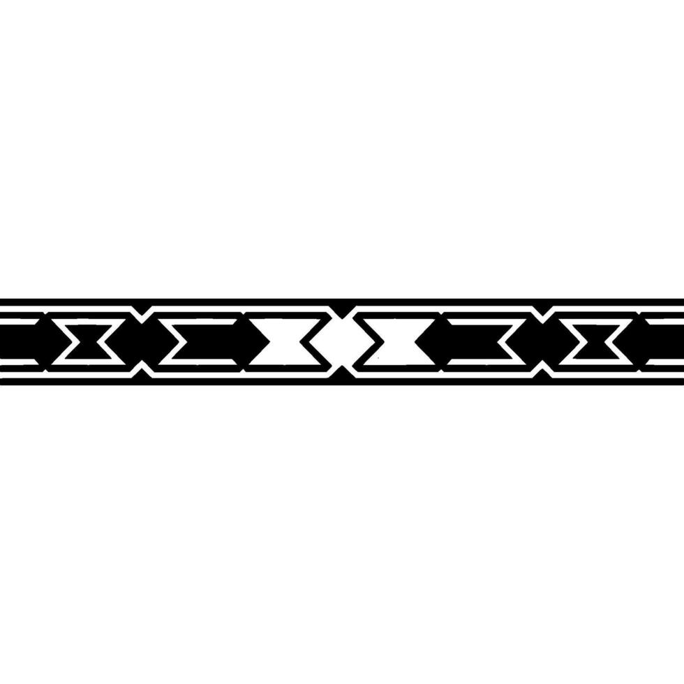 Geometric Abstract Border on Gradiated Background vector