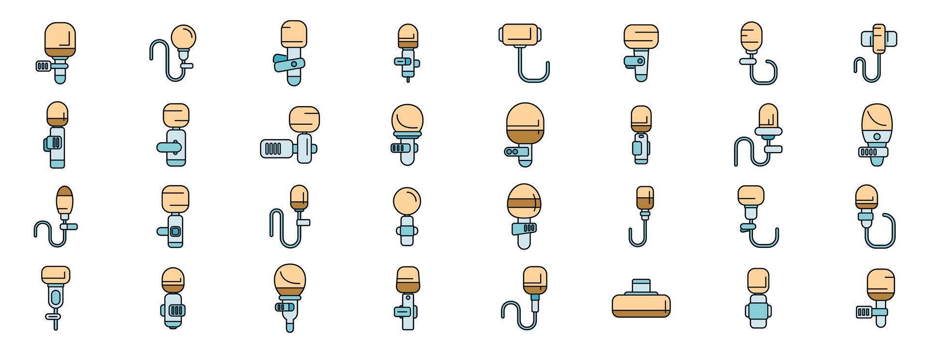 Peripheral venous catheter set, connecting to patient veins for fluid and medication delivery vector
