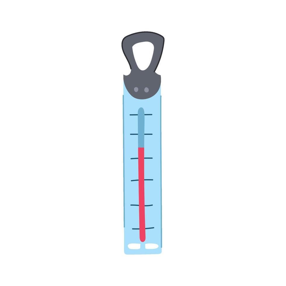 candy analog thermometer cartoon element vector
