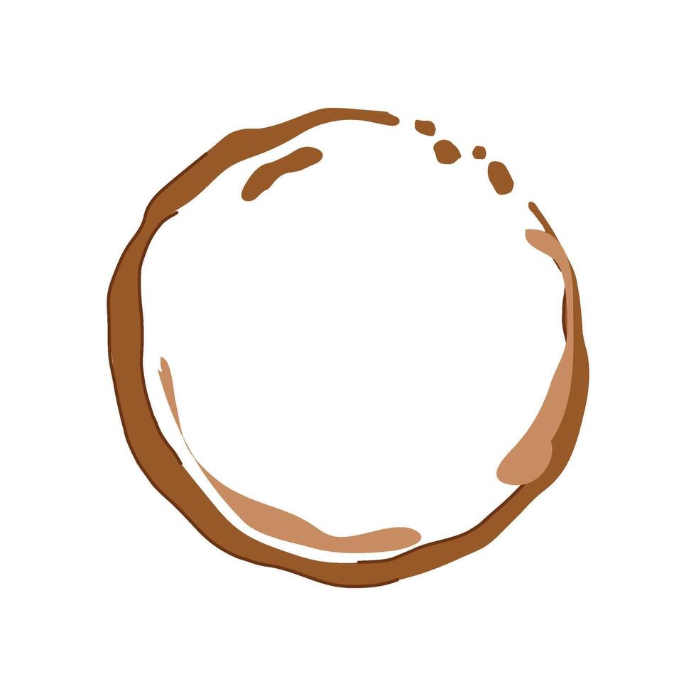 coffee removal stain cartoon item symbol vector