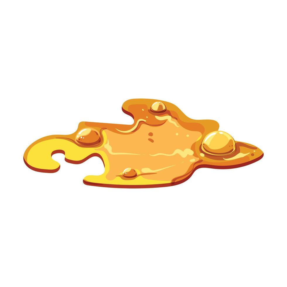 lava crust puddle cartoon item symbol vector