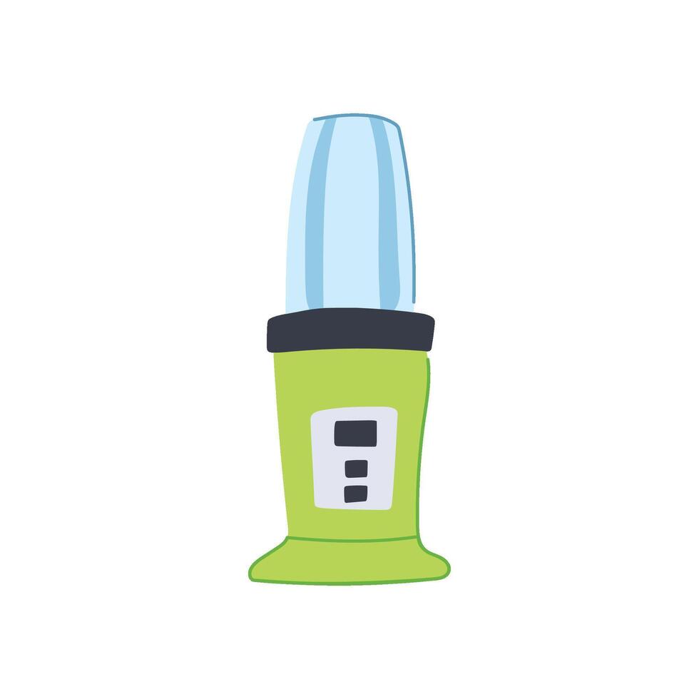 smoothie motor blender cartoon figure vector