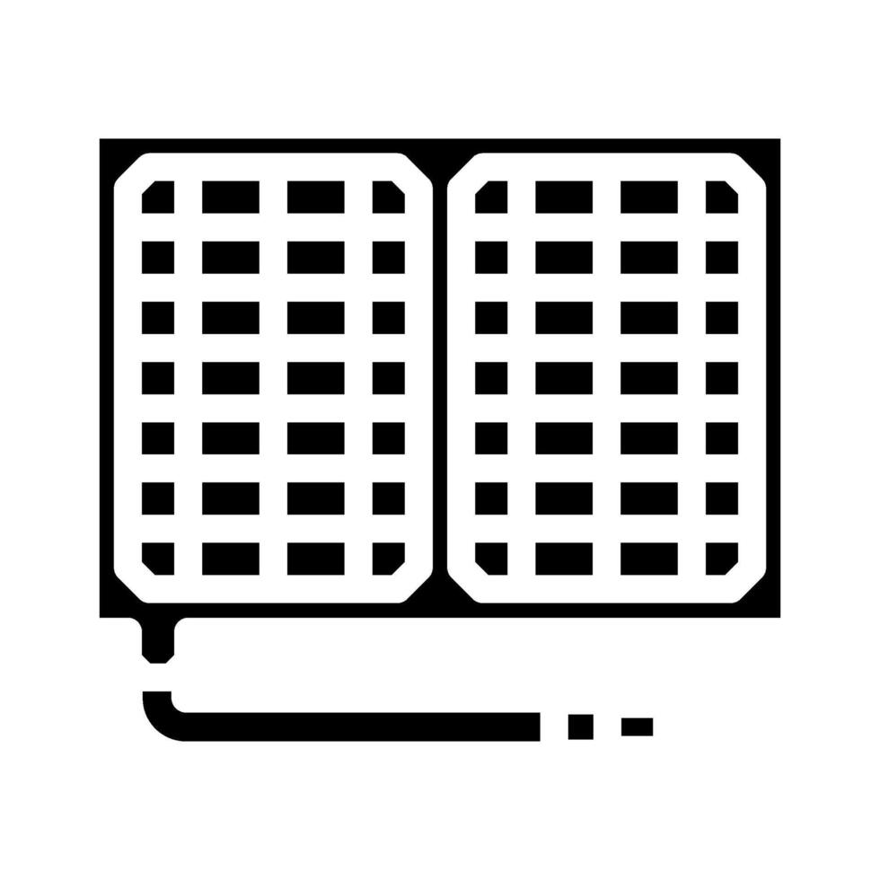 solar charging glyph icon illustration vector