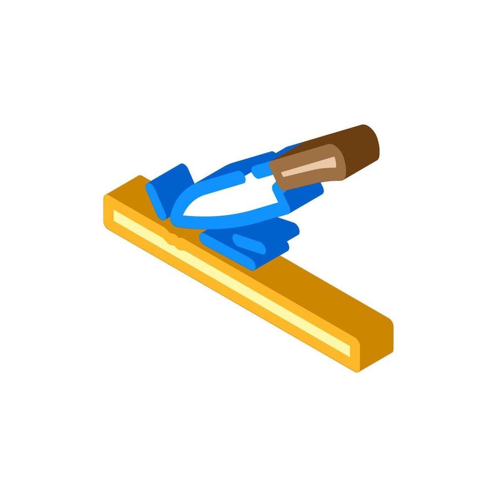 anti scratch coating isometric icon illustration vector