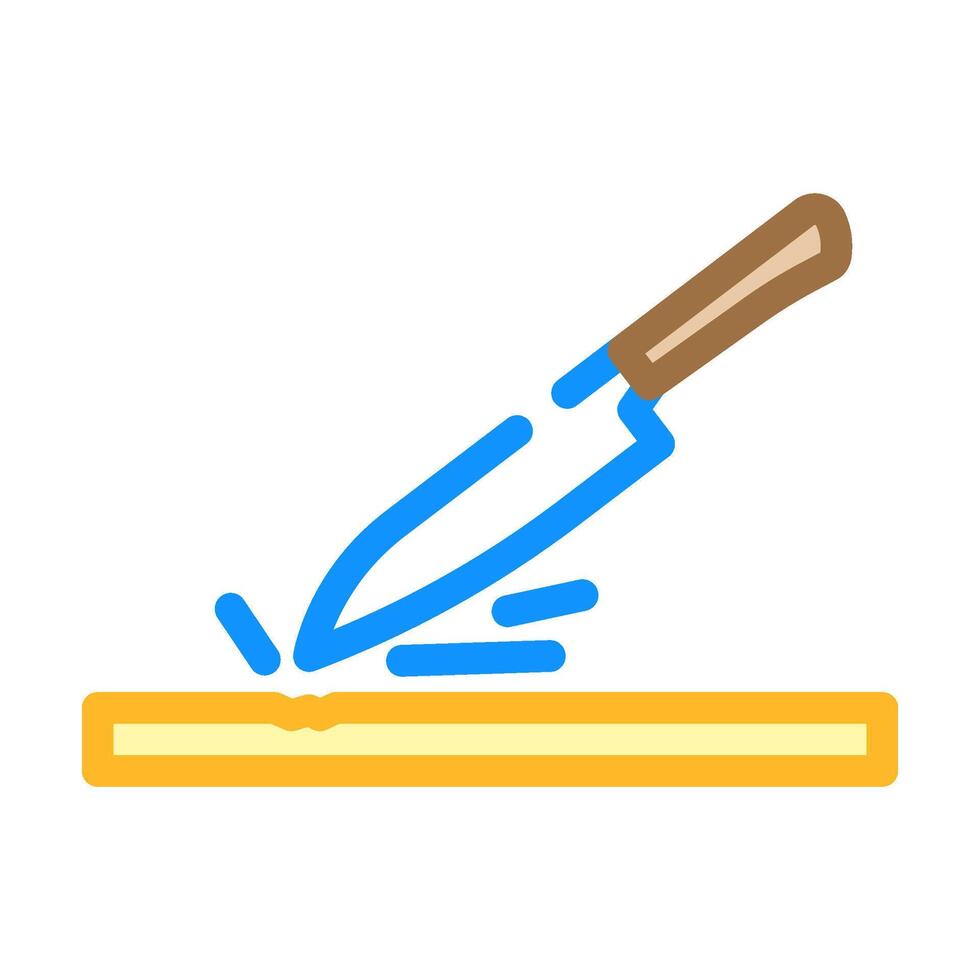 anti scratch coating color icon illustration vector