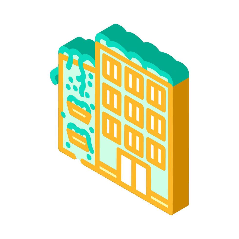 sustainable design isometric icon illustration vector