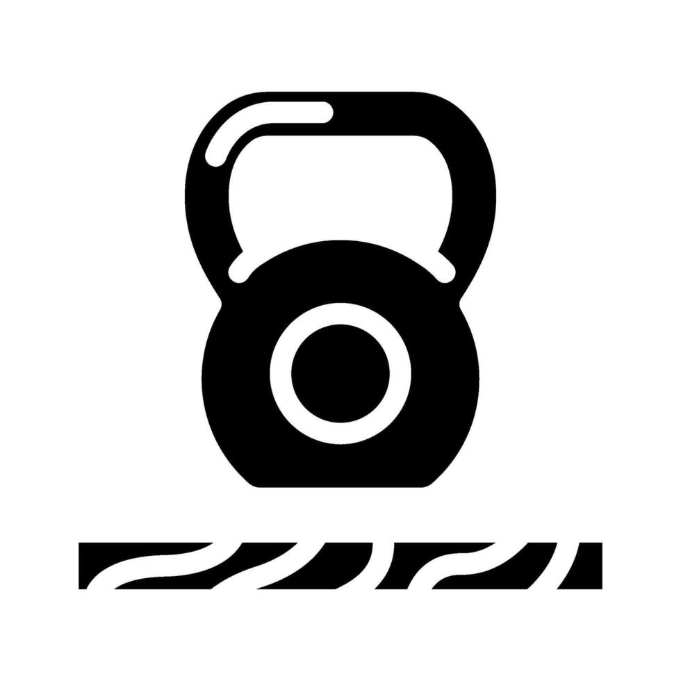 heavy duty glyph icon illustration vector