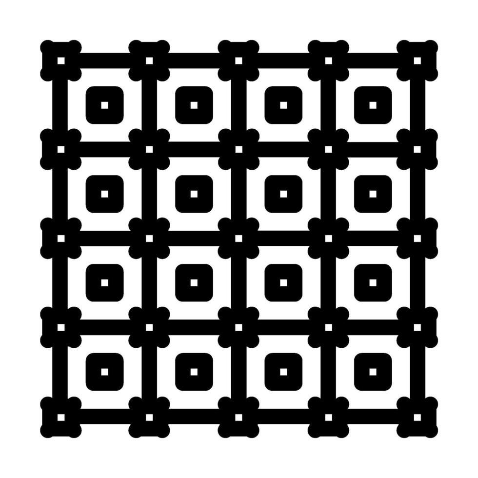 error correction quantum computer line icon illustration vector