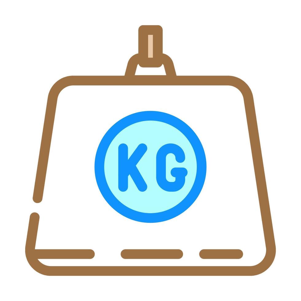heavy duty color icon object vector