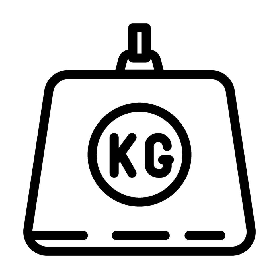 heavy duty line icon object vector