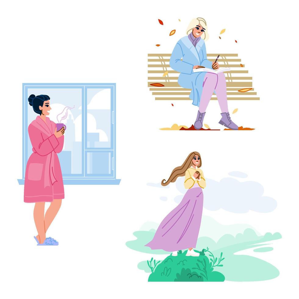ambition woman dreamer vector
