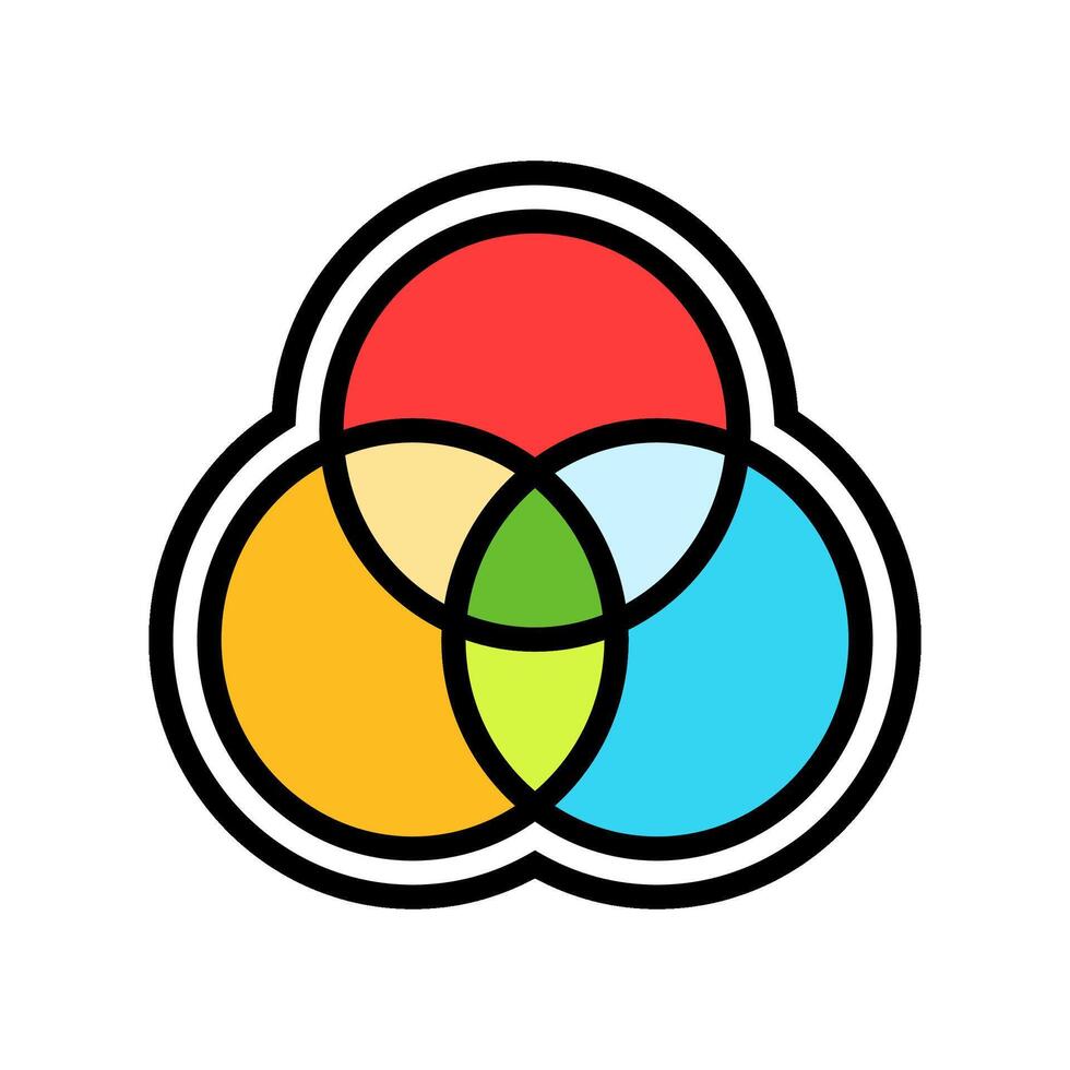 color options color icon symbol vector