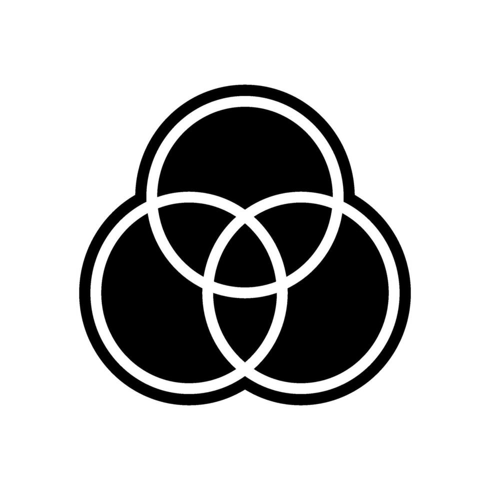 color options glyph icon item vector
