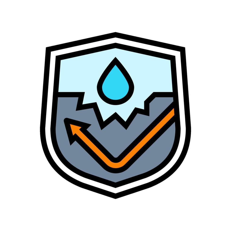 rust resistant color icon object vector