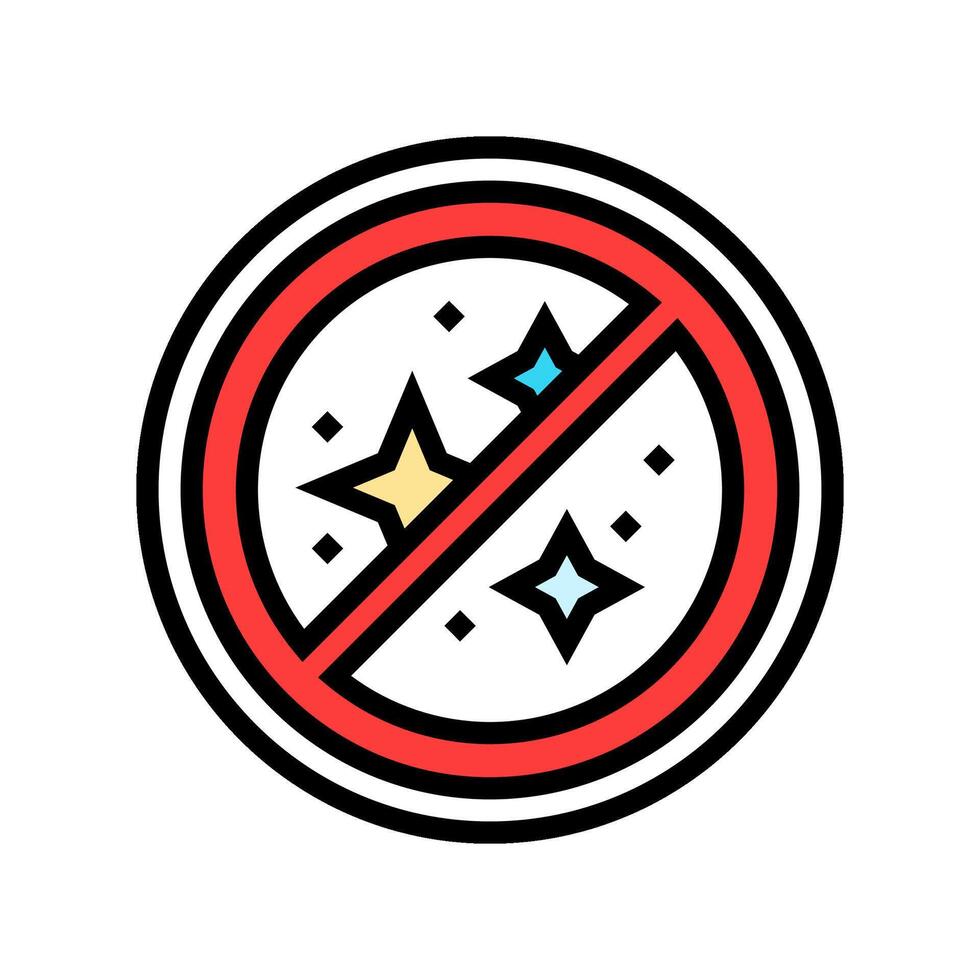 anti glare color icon illustration vector