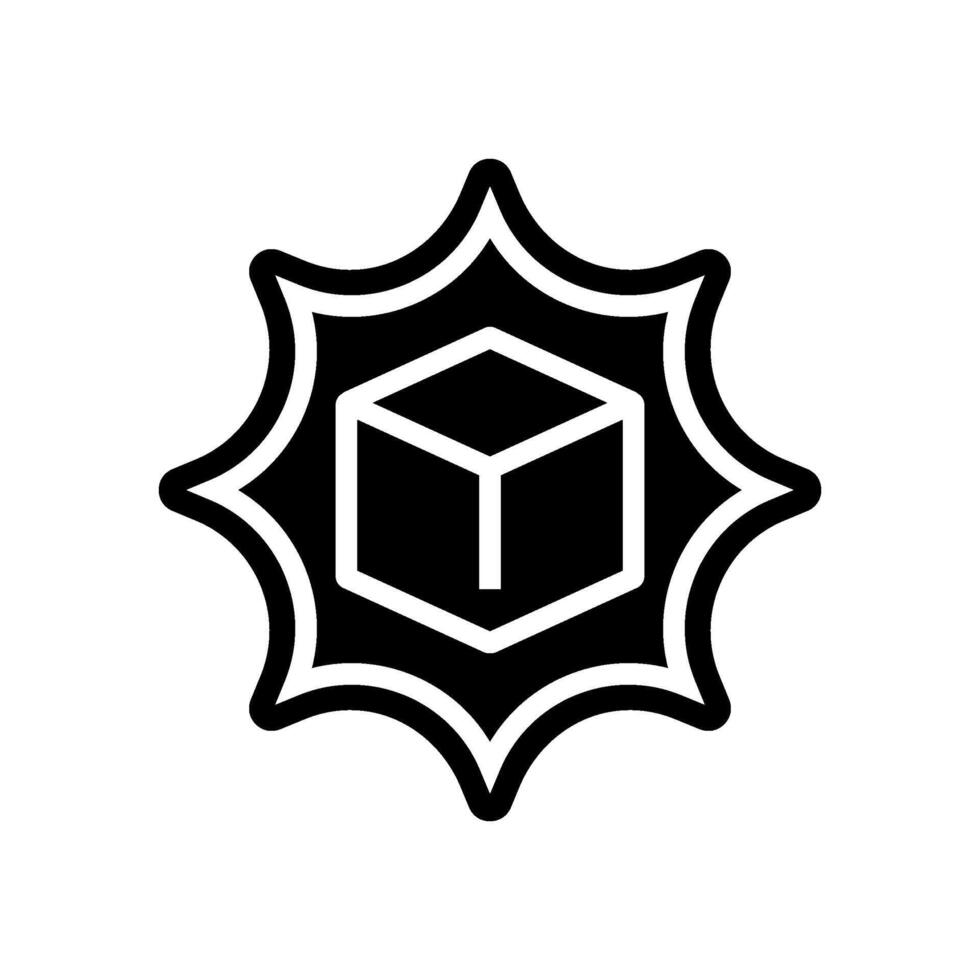 stylish appearance glyph icon illustration vector