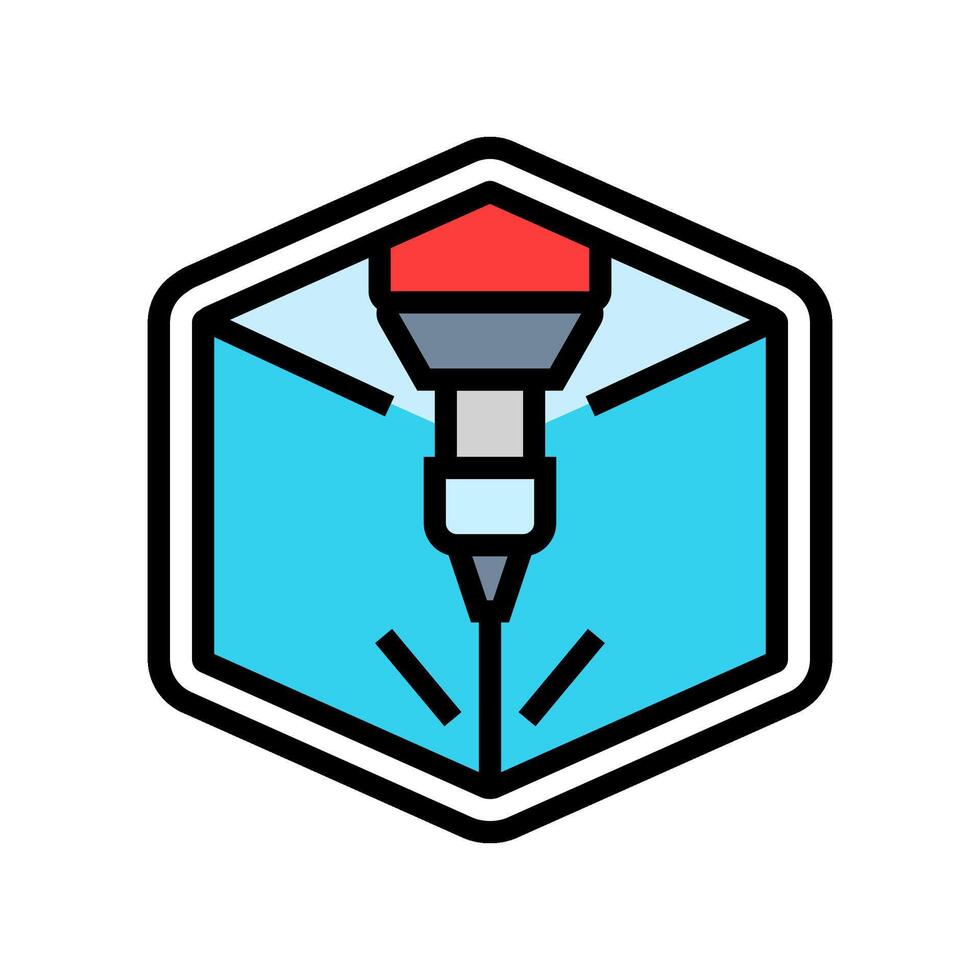 custom engravable color icon illustration vector